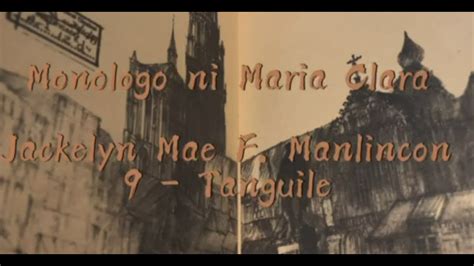 ang monologo ni maria clara